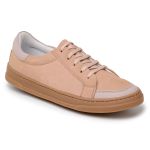Tênis Casual Couro Premium Plume Off White Oliva Camurça Verde 20211