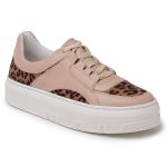 Tênis Casual Couro Premium Branco Preto Pelo Onça/ Zebra 2001
