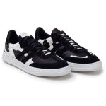 Tênis Couro Premium Couro Animal Print Pelo 2042