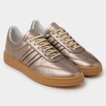 Tênis Casual Couro Premium Plume Metalic Glace 2042