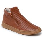 Bota Couro Premium Plume Conhaque 2097