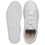 Tênis Feminino Couro Premium Fly Branco 2229