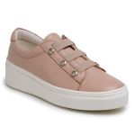 Tênis Slip On Couro Premium Fly Branco 2230