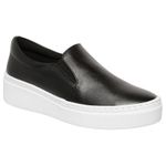 Tênis Slip On Couro Premium Confort Branco 1200