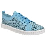 Tênis Casual Couro Premium Fenix Azul 3040