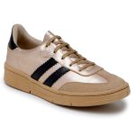 Tênis Casual Couro Premium Plume Glace/Preto 2042