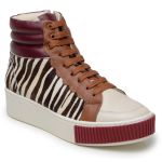 Bota Cano Baixo Premium Couro Confort Off Wite Açai Zebra Preto 2076 