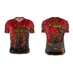 CAMISETA BIKE - PEDAL DE OURO (VERMELHA)