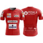 CAMISETA BIKE - AYRTON SENNA (VERMELHA)