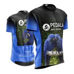 CAMISETA BIKE - ARARA AZUL