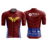 CAMISETA BIKE - MULHER MARAVILHA - (MODELO 1)