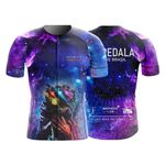CAMISETA BIKE - THANOS (MODELO AZUL) 