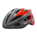 Capacete High One MTB Volcano Cinza e Vermelho