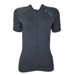 Camisa Elite Especial Feminino Manga Curta Preto Refletivo 125946