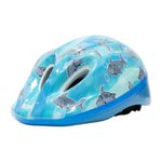 Capacete Absolute Kids Shake Azul Tubarão