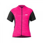 Camisa Sol New Blend Feminino Manga Curta Rosa Fluor