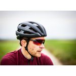 Capacete Lazer Road Sphere Bco/Pto Tam M