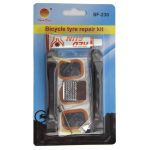 Kit Reparo Remendo P/ Câmara Bicicleta Espatulas Cola Lixa - JWS