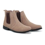 Bota Chelsea Casual Areia