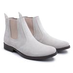 Bota Chelsea Casual Creme