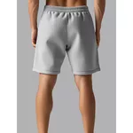 Bermuda Short Moletom Masculino Basico Diversas Cores Cinza