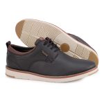 Sapato Masculino Oxford Casual Social Buzios Pedway Preto
