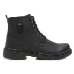 Bota Coturno Masculino Casual Caveira Defender Pedway Preto