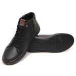 Sapatênis Casual Masculino Cano Alto Etios Pedway Preto