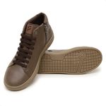 Sapatênis Casual Masculino Cano Alto Etios Pedway Tabaco