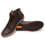 Sapatênis Masculino Casual Cano Alto Lite Pedway Marrom