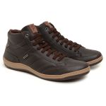 Sapatênis Masculino Casual Cano Alto Lite Pedway Marrom