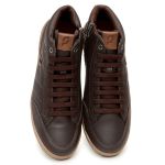 Sapatênis Masculino Casual Cano Alto Lite Pedway Marrom