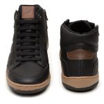 Sapatênis Masculino Casual Cano Alto Lite Pedway Preto
