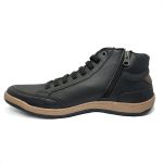 Sapatênis Masculino Casual Cano Alto Lite Pedway Preto
