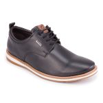 Sapato Social Masculino Sintético Casual Couro Ecológico Platinum Pedway Preto