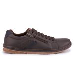Sapatênis Casual Masculino Zíper Lateral Start Pedway Marrom
