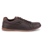 Sapatênis Masculino Casual Calce Fácil Elástico Start Pedway Café