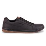 Sapatênis Masculino Casual Calce Fácil Elástico Start Pedway Preto
