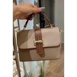 Bolsa Liz Bege/Marrom