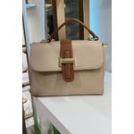 Bolsa Liz Bege/Marrom
