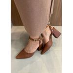 Scarpin Nicole Caramelo