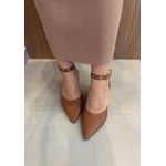 Scarpin Nicole Caramelo
