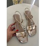 Sandália Rasteira Lisboa Rose 