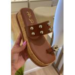 Flat Lais Caramelo 