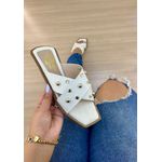 Rasteira Aurora Off White 