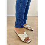 Rasteira Aurora Off White 