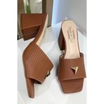  Tamanco Perola Caramelo