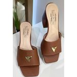  Tamanco Perola Caramelo