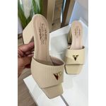  Tamanco Perola Palha