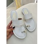 Rasteira Suzy Off White